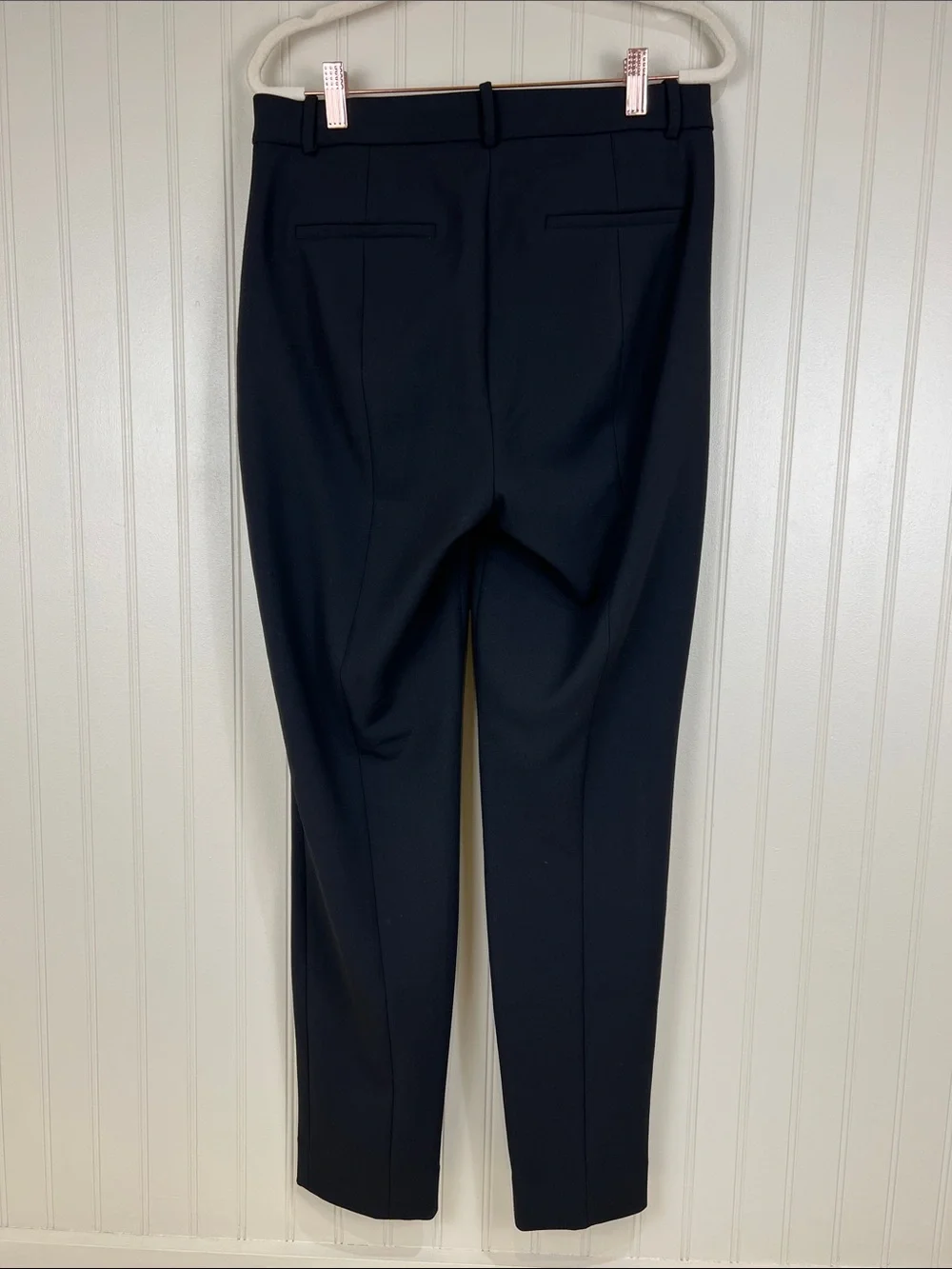 NWT J Crew Kate Straight Leg Pant Stretch Black Size 8T